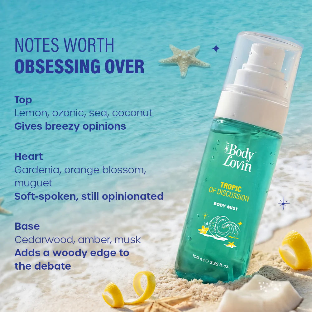 Tropic Of Discussion Body Mist by BodyLovin'