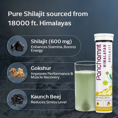Panchamrit Himalayan SJ 600mg Effervescent Tablets