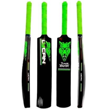Plastic cricket bat for kids, size 3, lightweight and durable, ideal for junior cricket games.