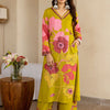 Dhiyona IE Women Floral Printed Kurta with Palazzos