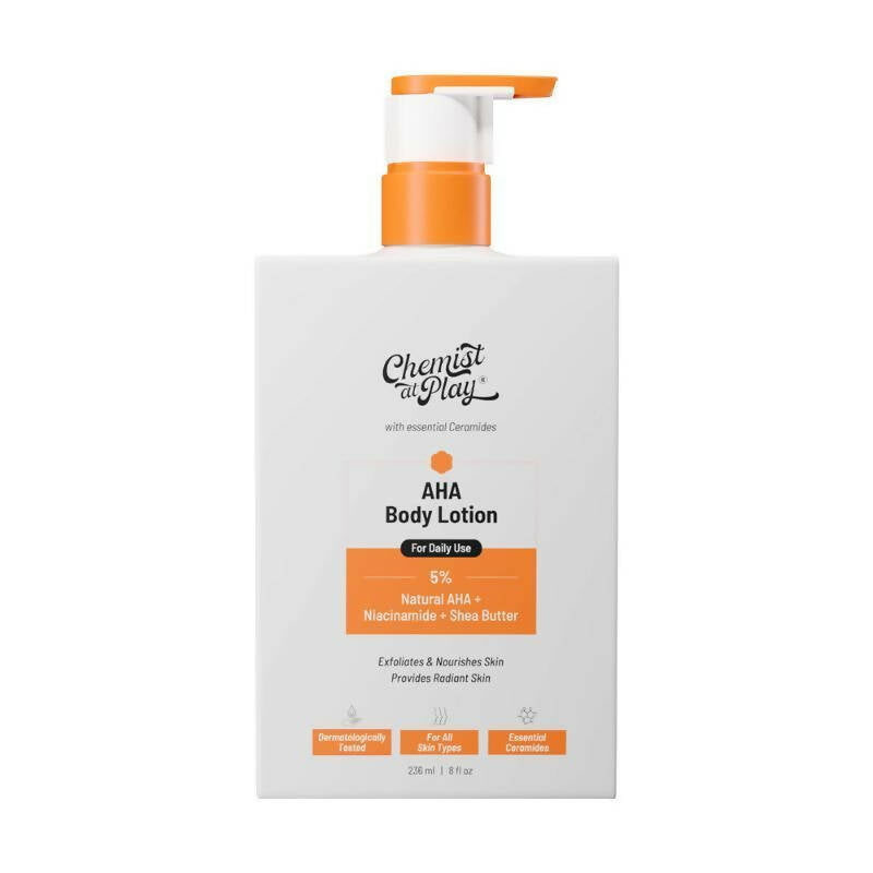 Chemist At Play AHA Body Lotion For Daily Use - Indyancart