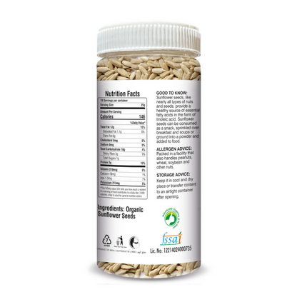 Nature Land Organics Edible Sunflower Seeds