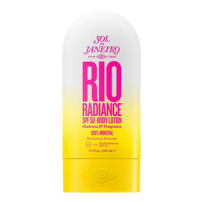 Sol de Janeiro Rio Radiance SPF 50 Body Lotion illuminating Sunscreen, UVA/UVB Broad Spectrum SPF 50