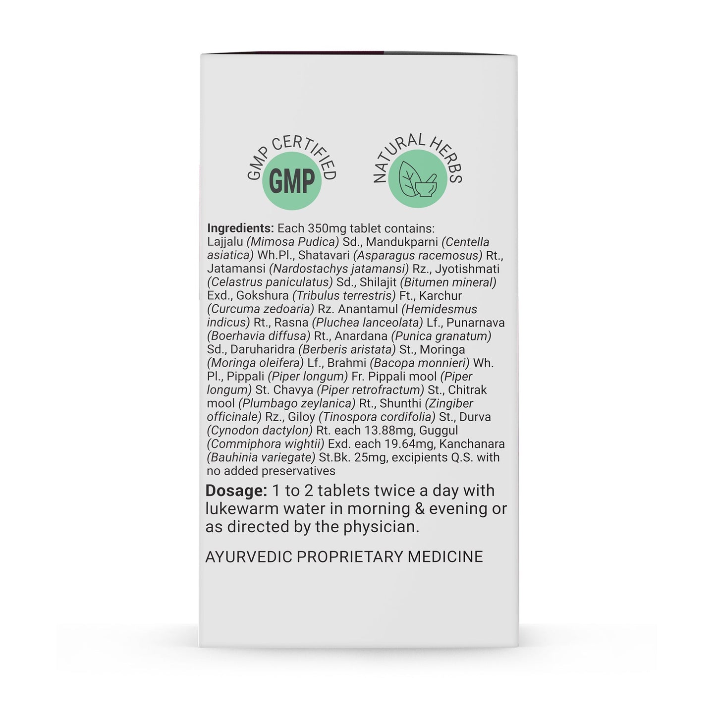 Krishna's Herbal & Ayurveda Thyro Balance Ayurvedic tablets in a bottle, designed to support thyroid health and hormonal balance.