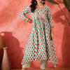 Dhiyona SN Women's Ethnic Motifs Printed Cotton Kurta with Trousers