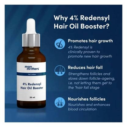 Man Matters 4% Redensyl Hair Oil Booster For Hair Growth For Men