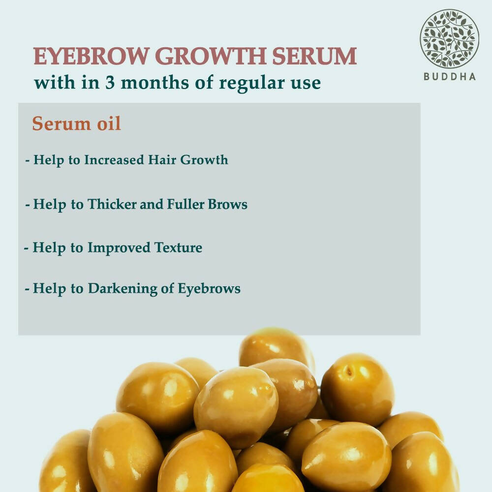 Buddha Natural Eyebrow Growth Serum Oil - Indyancart
