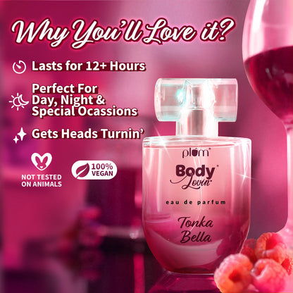 Plum Goodness Tonka Bella Eau De Parfum by BodyLovin'