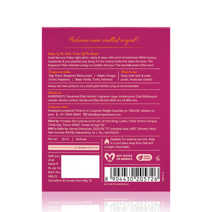 Plum Goodness Tonka Bella Eau De Parfum by BodyLovin'