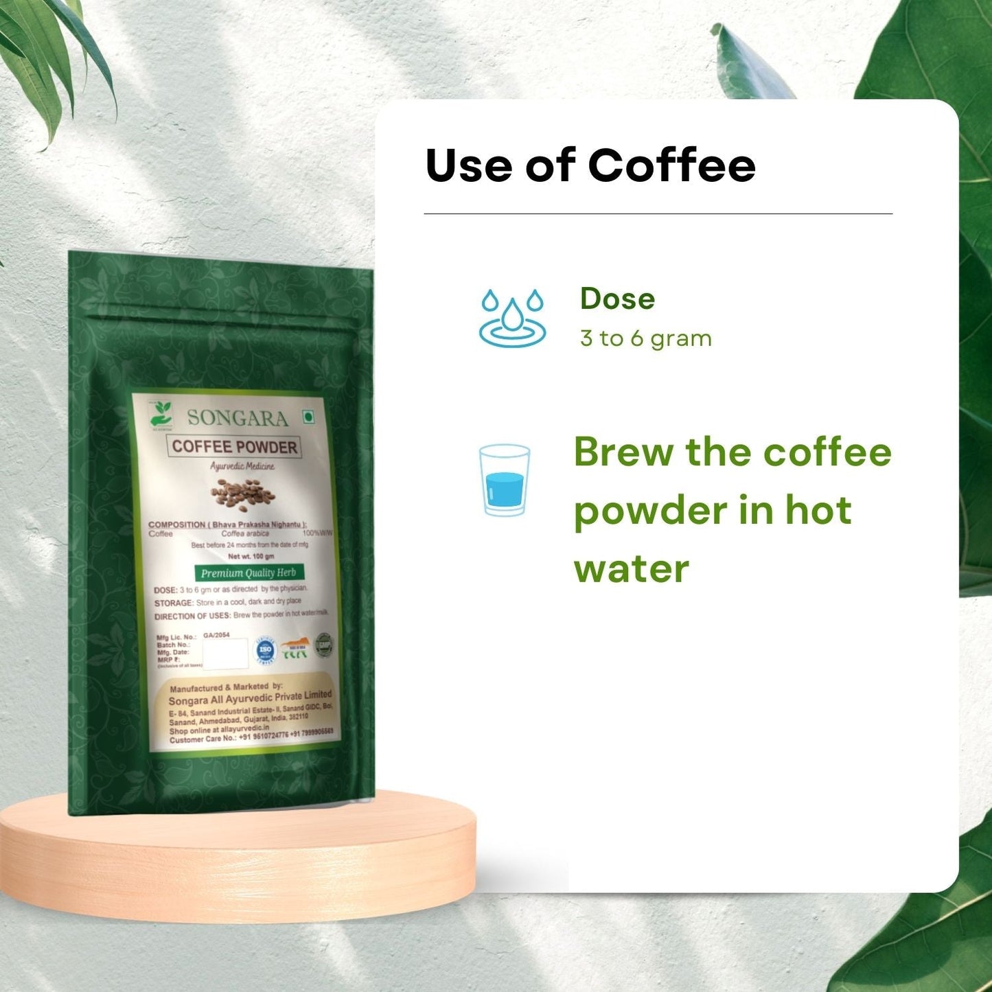 Songara Coffee (Coffea Arabica)