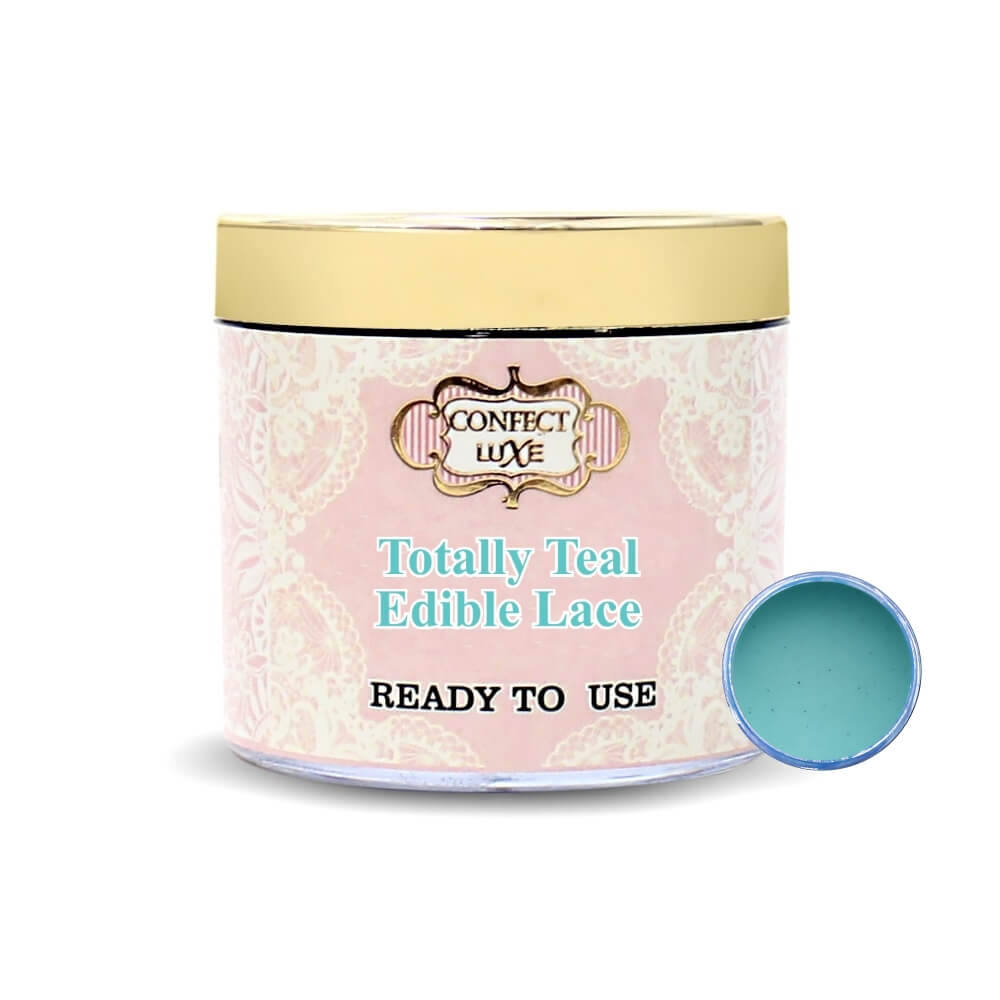 Confect Totally Teal | Edible Lace