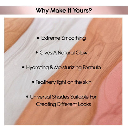 Kay Beauty Illuminating Primer Drops in Rosey Twirl, a face primer with a rosy glow and smooth texture, perfect for radiant skin.