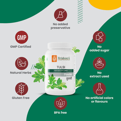 Krishna'S Herbal & Ayurveda Tulsi Powder