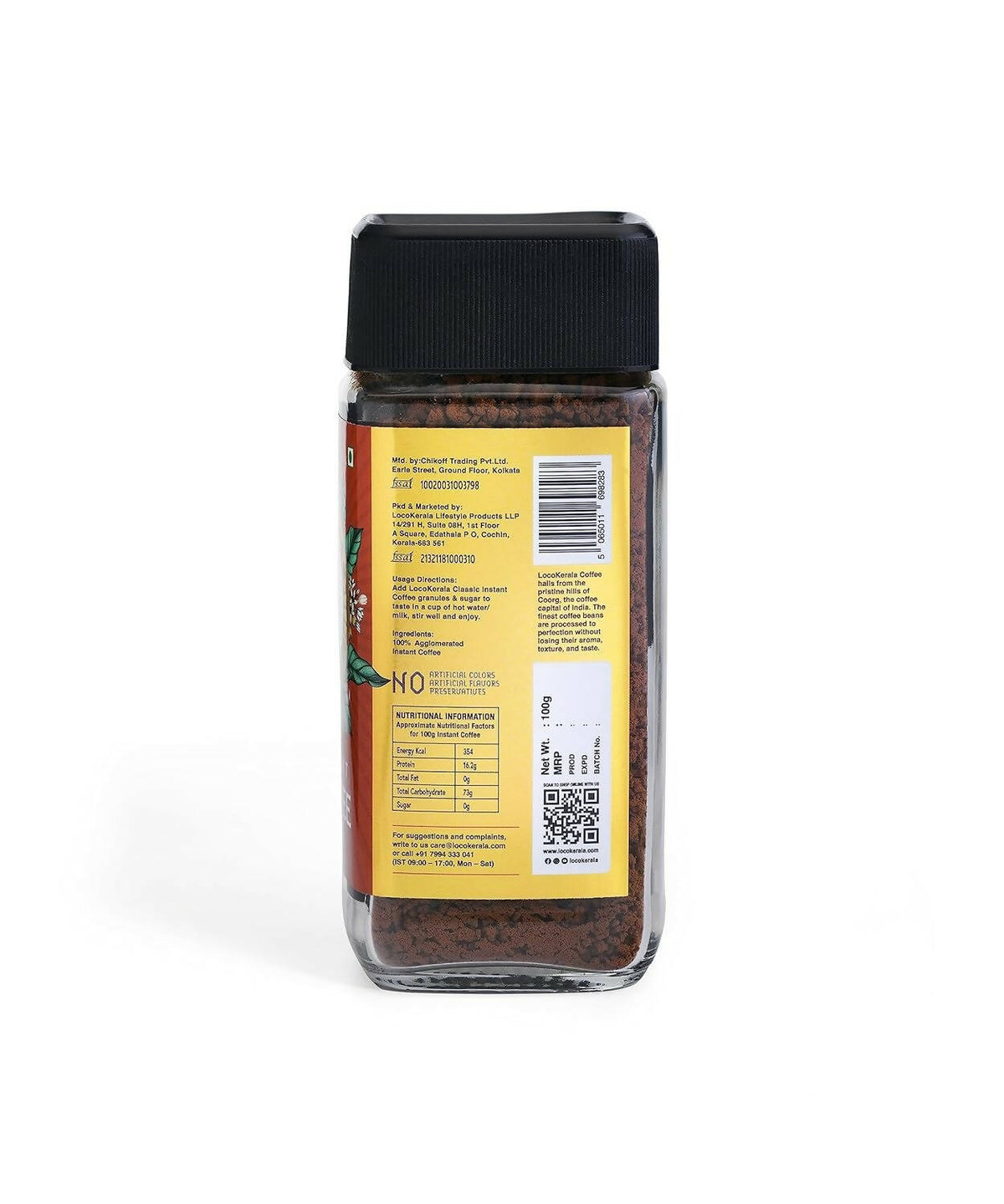 LocoKerala Western Ghats Classic Instant Coffee