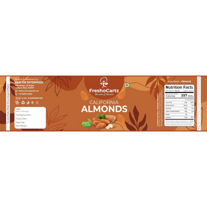 FreshoCartz California Almonds & Green Raisins Combo