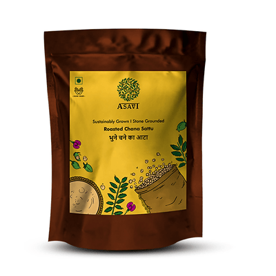 Asavi Stoneground Sattu