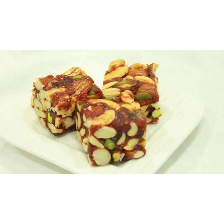 Vellanki Foods Sugar Free Dry Fruit Burfi - Indyancart