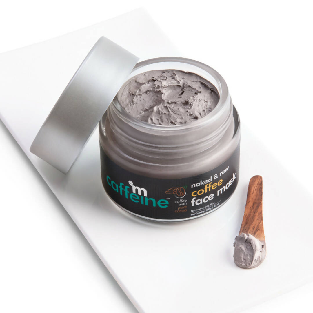 mCaffeine Raw Coffee Face Mask - Indyancart