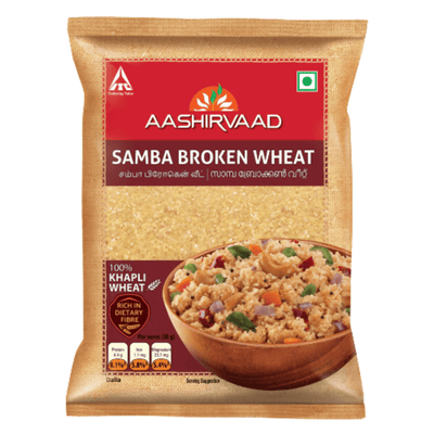 Aashirvaad Samba Broken Wheat Rava