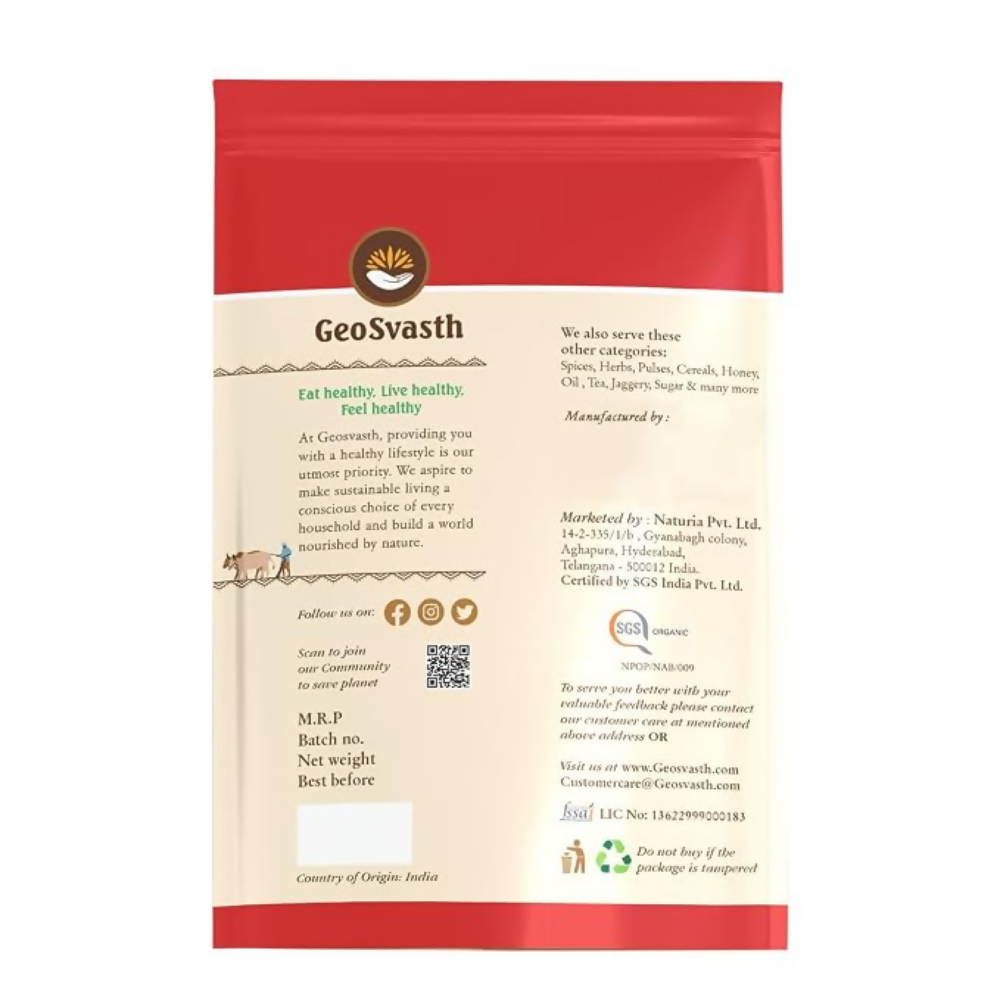 GeoSvasth Organic Dried Red Chilli Whole