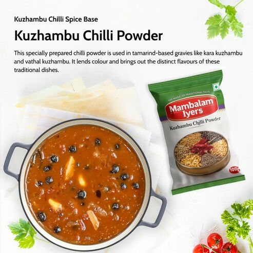 Mambalam Iyers Kuzhambu Chilli Powder