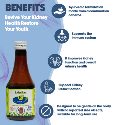 Rajasthan Herbals K+ Compound Syrup