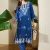 Dhiyona IE Floral Embroidered Straight Kurta with Trousers