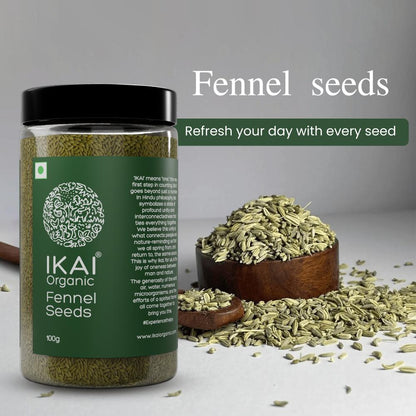 IKAI Organic Fennel Seeds