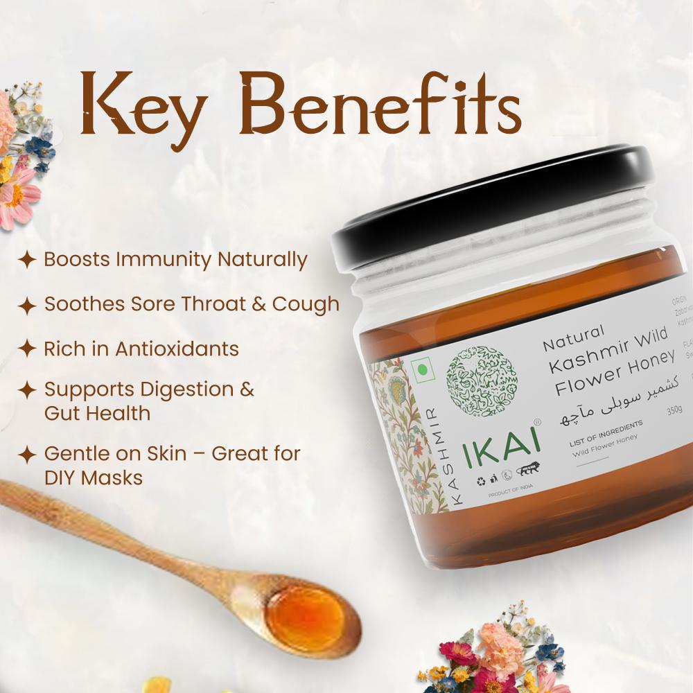 IKAI Natural Kashmir Wild Flower Honey