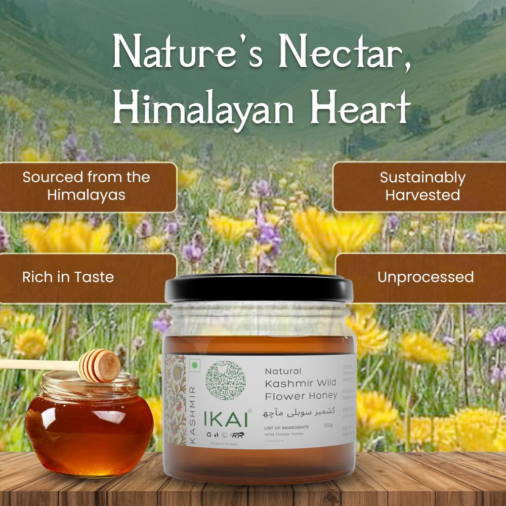 IKAI Natural Kashmir Wild Flower Honey