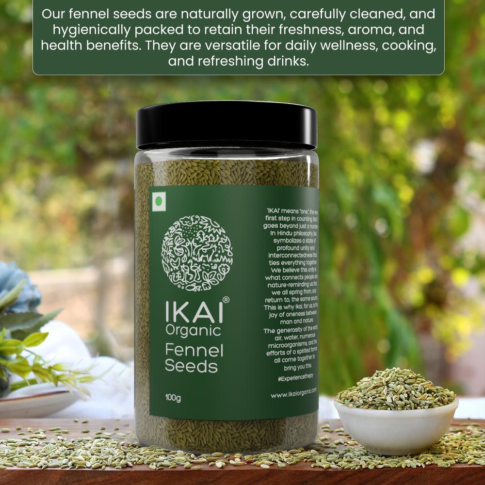 IKAI Organic Fennel Seeds