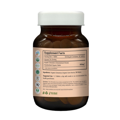Just Jaivik Organic Cinnamon Tablets