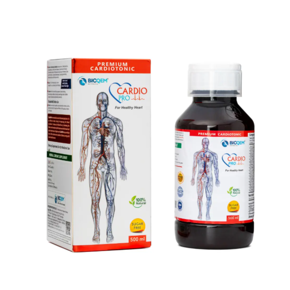 Bioqem Pharma Cardio Pro Syrup - Indyancart