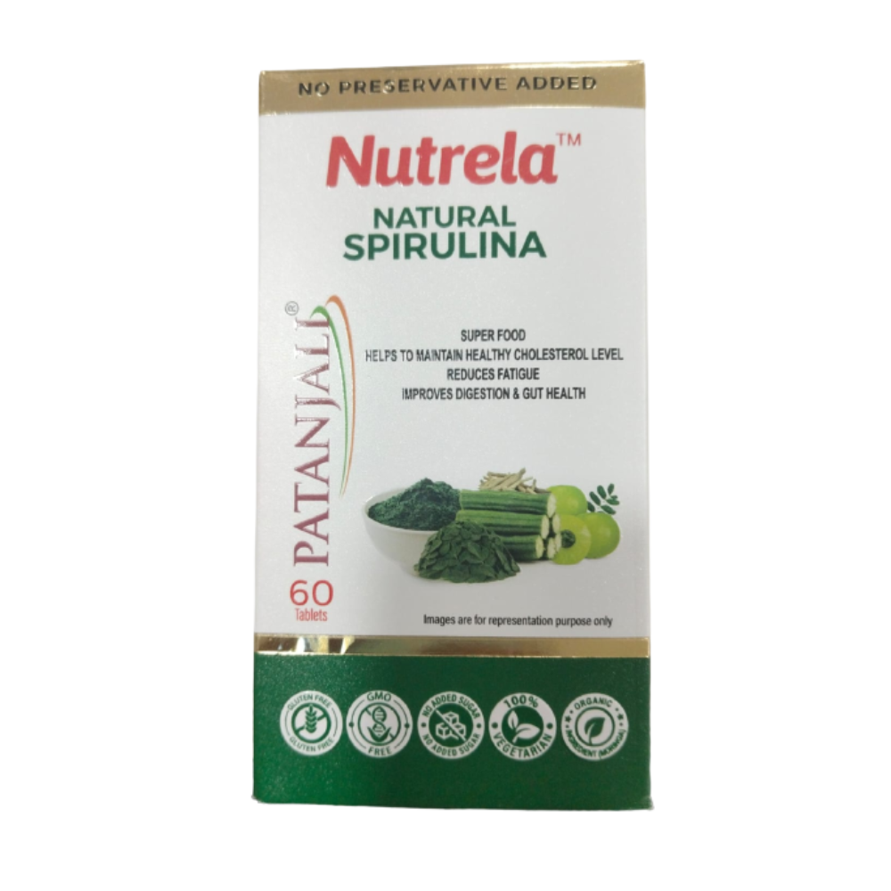 Patanjali Spirulina Capsule With Natural Spirulina - Indyancart