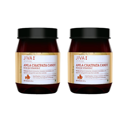 Jiva Ayurveda Chatpata Amla Candy - Indyancart