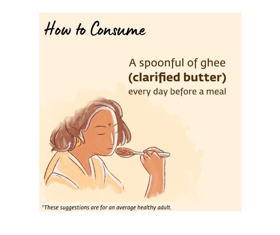 Isha Life Pure A2 Desi Cow Ghee | Made Traditionally from Curd | Made from Grass-fed Free Grazing Desi Cows' Milk - Indyancart