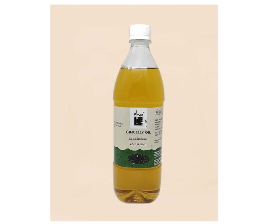 Isha Life Cold Pressed Gingelly Oil - Indyancart