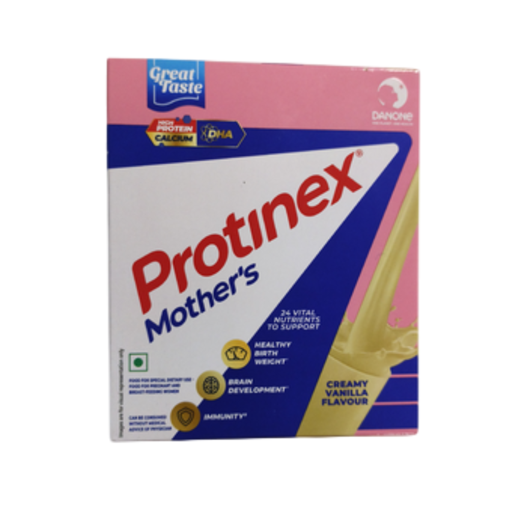 Protinex Mother's Nutritional Mix - Creamy Vanilla Flavour | With 28 Vital Nutrients to Support Healthy Birth Weight, Brain Development & Immunity - Indyancart