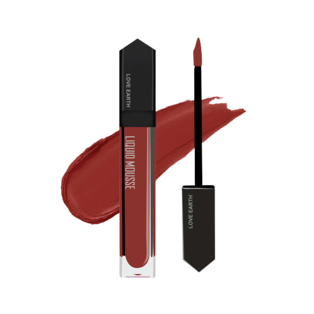 Love Earth Liquid Mousse Lipstick - Cosmopolitan - Indyancart