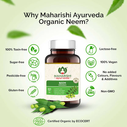 Maharishi Ayurveda Organic Neem Tablets