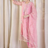 Dhiyona IE Women Ethnic Motifs Embroidered Kurta with Trousers & With Dupatta