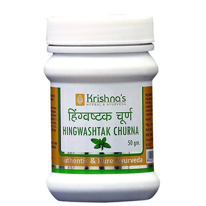 Krishna's Herbal & Ayurveda Hingwashtak Churna - Indyancart