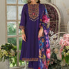 Dhiyona IE Women Floral Embroidered Kurta with Trousers & Dupatta