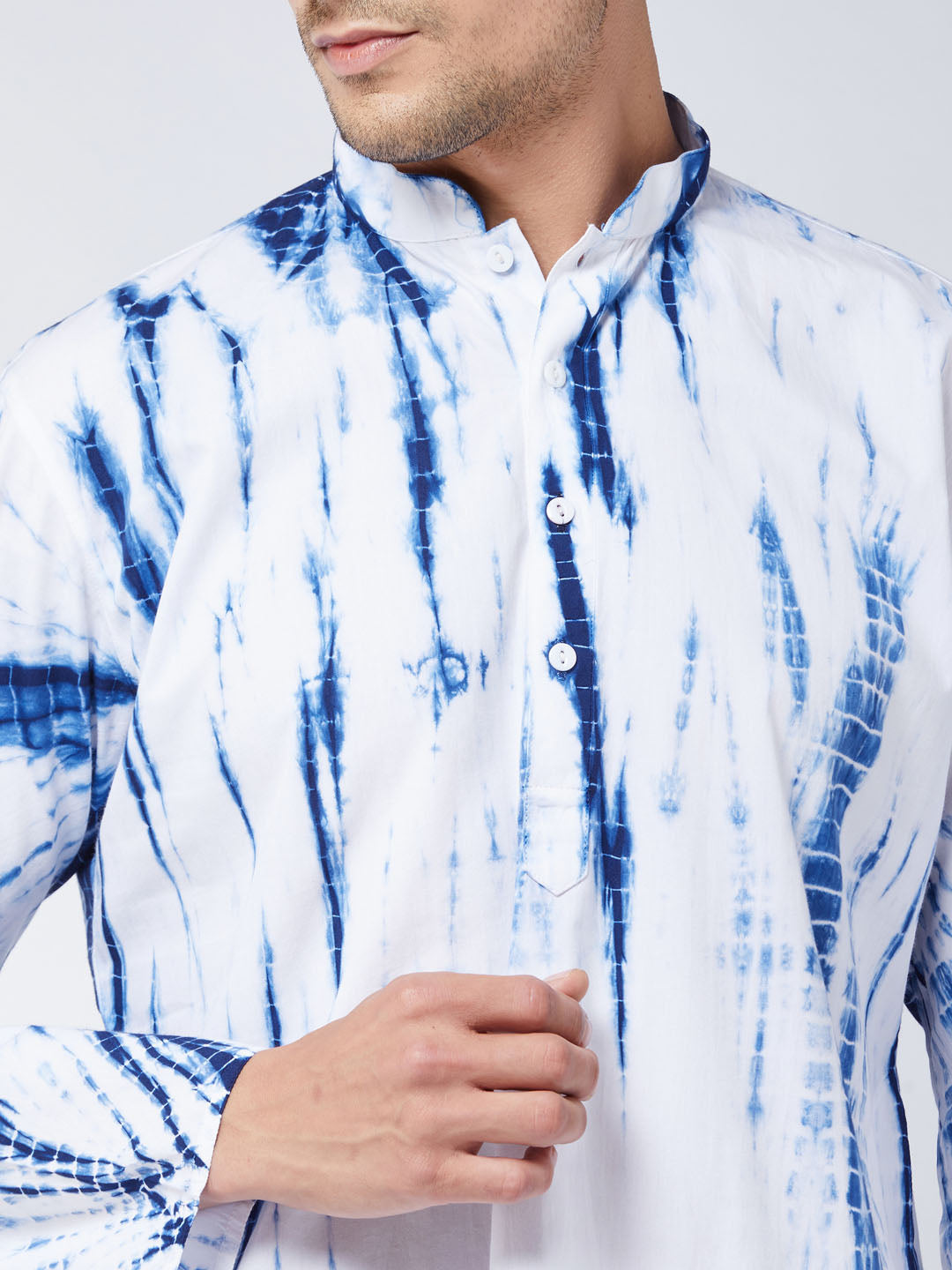 Men's  Pure Cotton Straight Kurta Pyjama Set