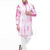 Men's Pink Pure Cotton Straight Kurta Pyjama Set