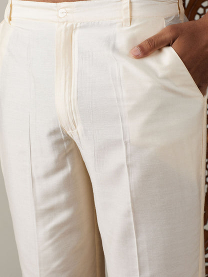Men's Gold Viscose Straight Kurta Pyjama Set