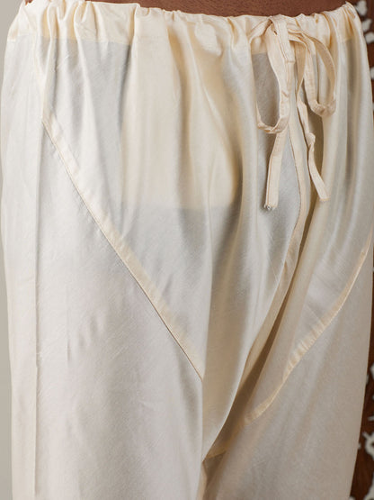 Men's Gold Viscose Straight Kurta Pyjama Set