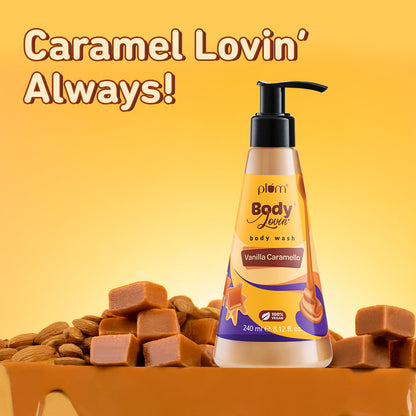 Plum Goodness Vanilla Caramello Body Wash by BodyLovin'