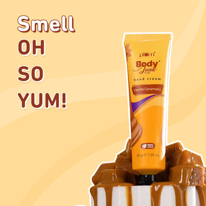 Vanilla Caramello Hand Cream by Plum Body Lovin'| 30 g