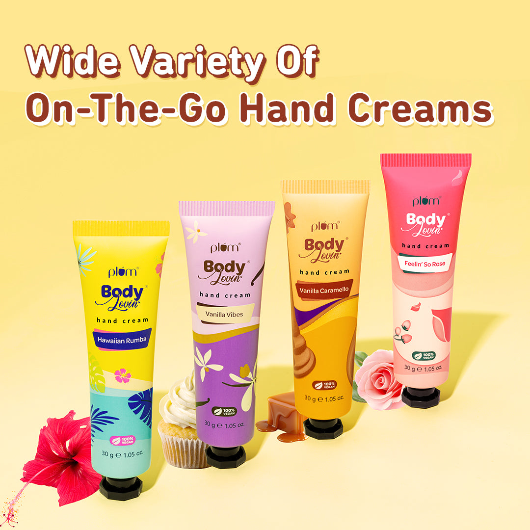 Vanilla Caramello Hand Cream by Plum Body Lovin'| 30 g